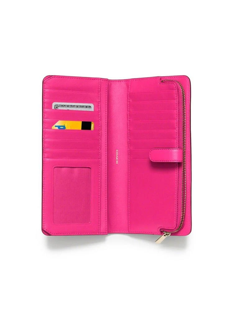 商品Coach|Skinny Continental Wallet,价格¥585,第2张图片详细描述