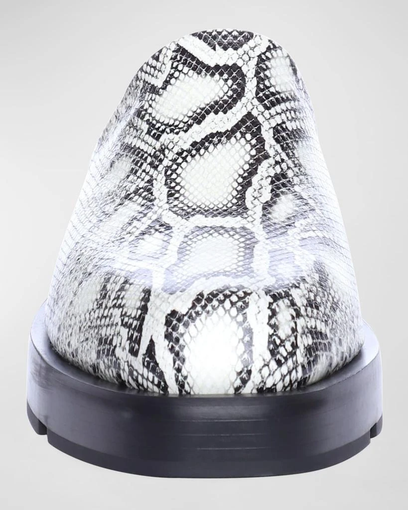 商品Givenchy|Men's Snake-Print Lambskin Mules,价格¥2674,第2张图片详细描述