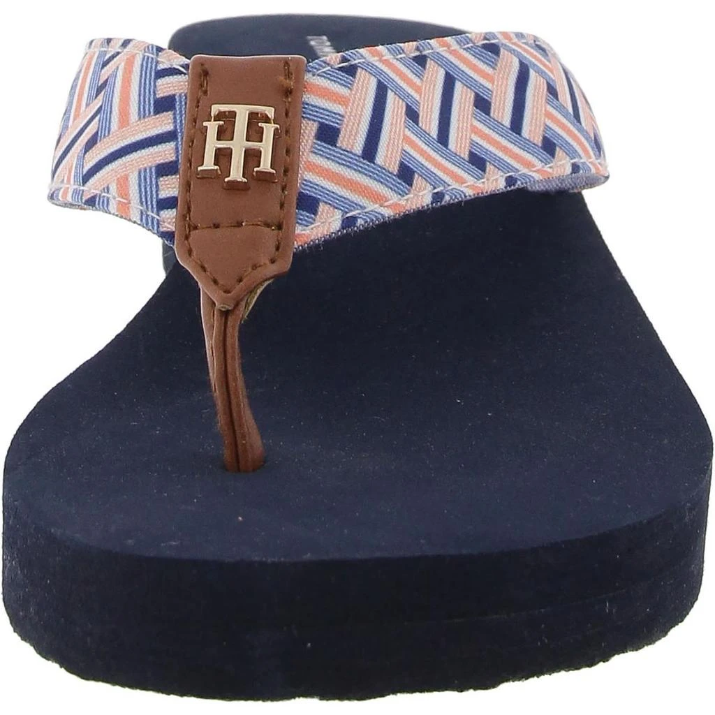 商品Tommy Hilfiger|Tommy Hilfiger Womens Slip On Wedges Thong Sandals,价格¥89,第5张图片详细描述