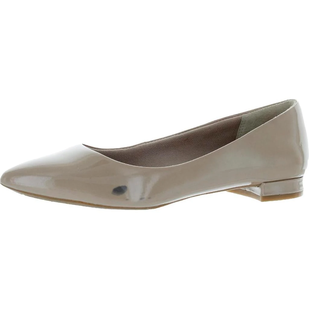 商品Rockport|Rockport Womens Adelyn Patent Pointed Toe Ballet Flats,价格¥137,第1张图片