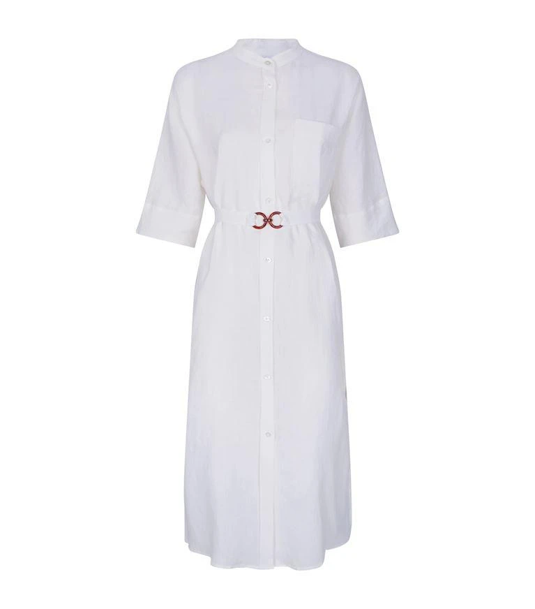 商品Max Mara|Linen Shirt Dress,价格¥2764,第1张图片