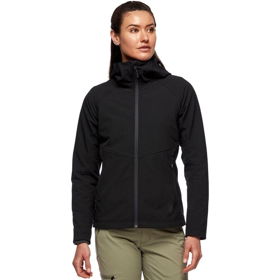 商品Black Diamond|Element Hooded Fleece Jacket - Women's,价格¥1899,第1张图片详细描述