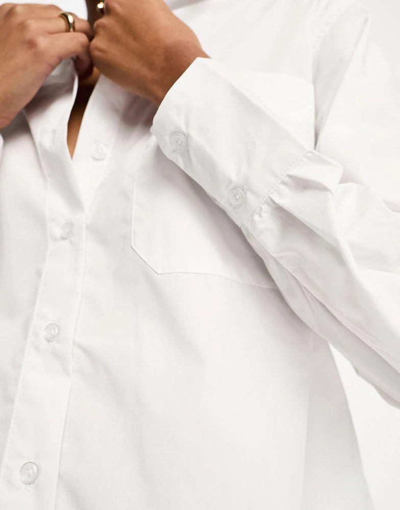 商品ASOS|ASOS DESIGN oxford shirt in white,价格¥254,第2张图片详细描述