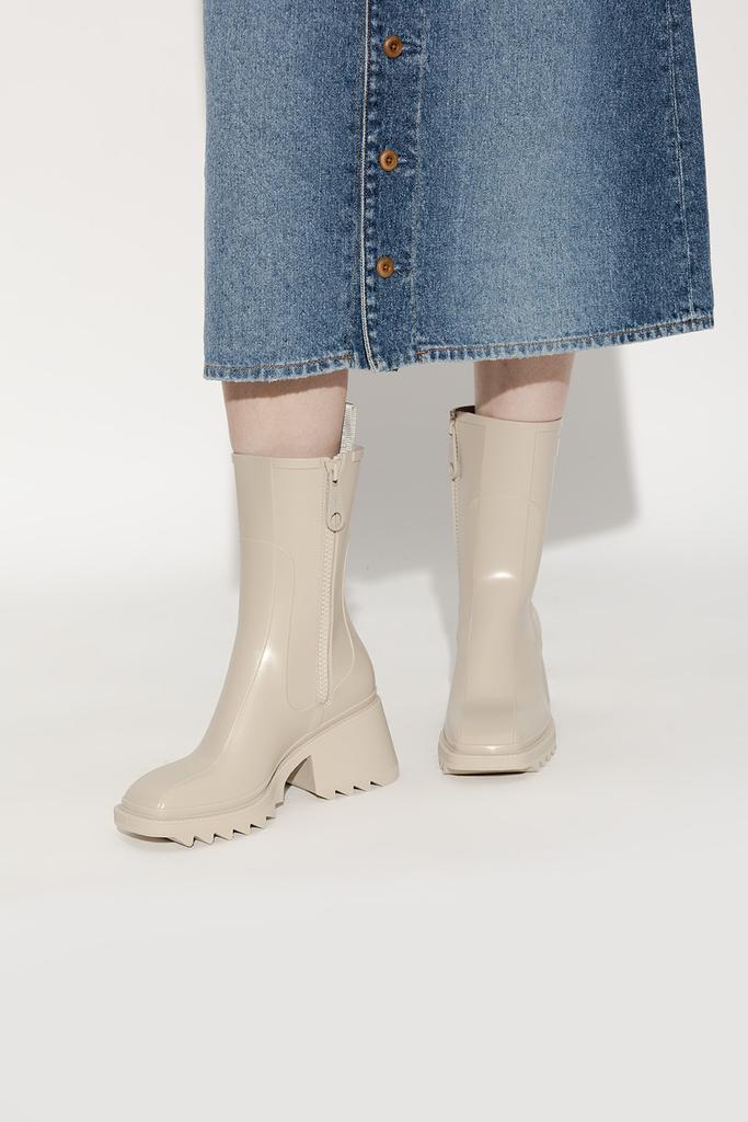 関税込【Chloe】 Betty Round Toe Rain Boots Chloe Betty Rain Boot 9US, Nomad Beige | eBay