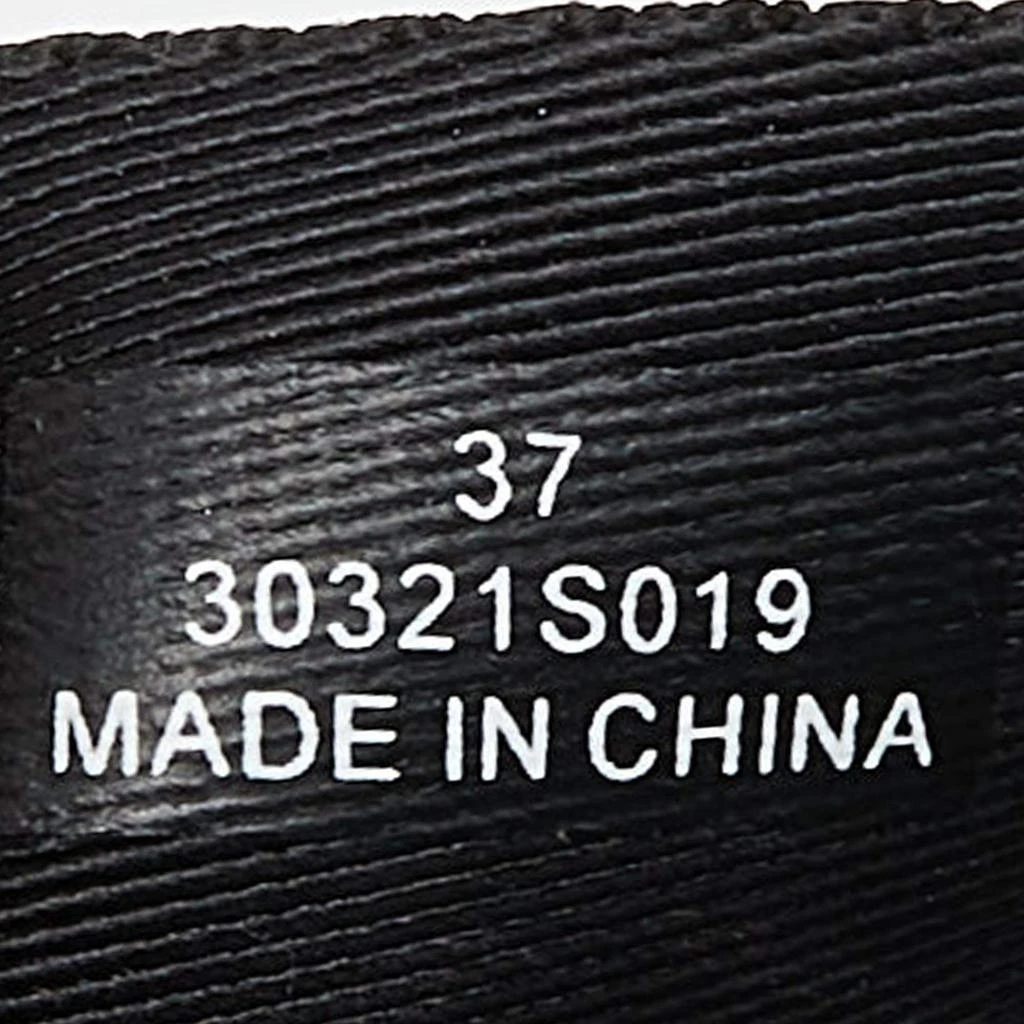 Alexander Wang Black Rubber Logo Flip Flops Size 37 商品