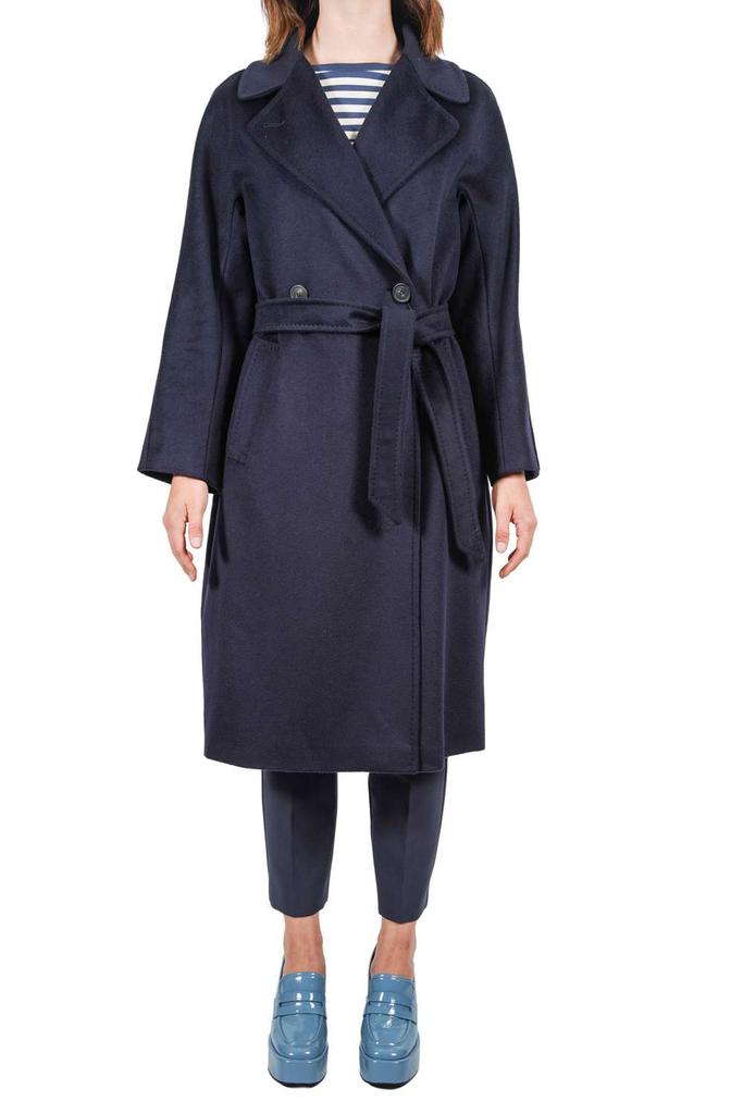 Max Mara Weekend Coats Blue商品第1张图片规格展示