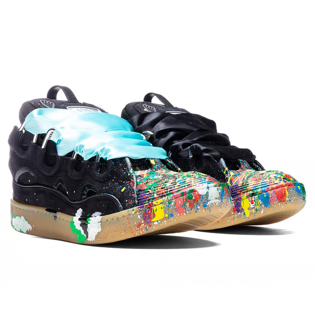 Lanvin x Gallery Dept. II Curb Sneakers - Black/Multicolor商品第2张图片规格展示