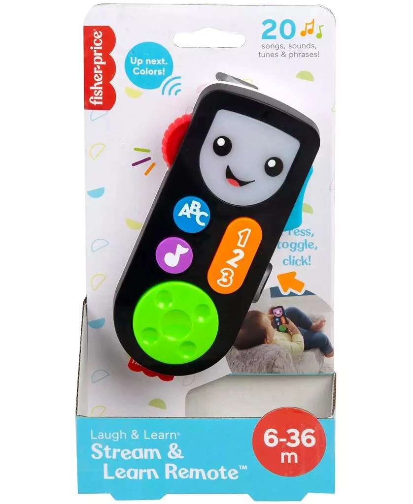 商品Fisher Price|Laugh Learn Stream Learn Remote,价格¥75,第5张图片详细描述