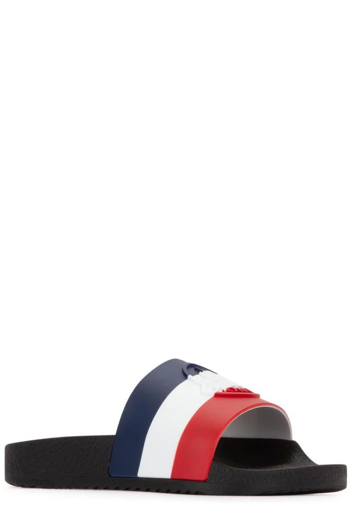 商品Moncler|Moncler Enfant Basile Logo Embossed Slip-On Slides,价格¥964,第2张图片详细描述