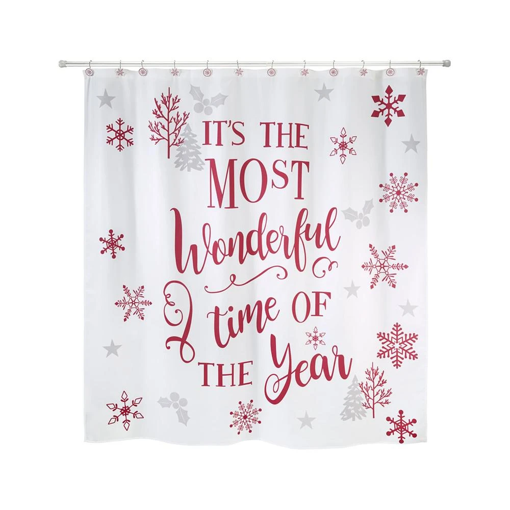 商品Avanti|Sparkle Shower Curtain,价格¥281,第1张图片