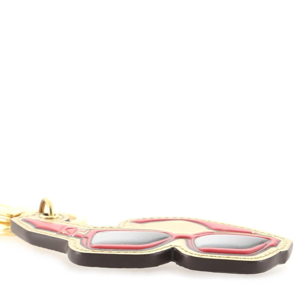 商品[二手商品] Louis Vuitton|Louis Vuitton Gold-tone Printed Leather and Monogram Canvas 1.1 Millionaire Mini Icons Bag Charm,价格¥4724,第3张图片详细描述
