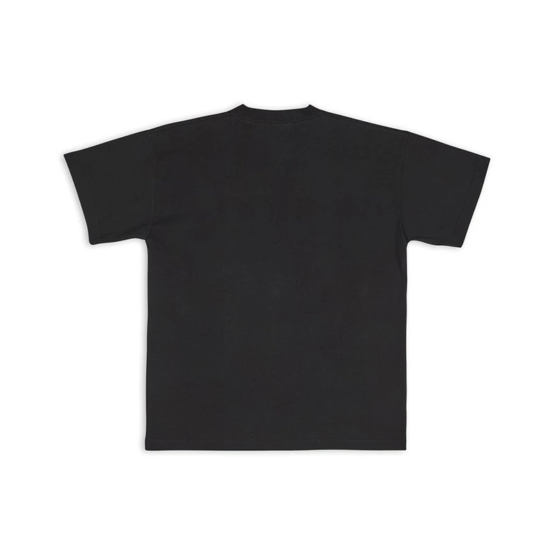 商品Balenciaga|【预售3-7天】Balenciaga/巴黎世家 22年秋冬  女士黑色纯棉镶莱茵石BB PARIS ICON短袖T恤612965TMVP21073,价格¥4198,第4张图片详细描述