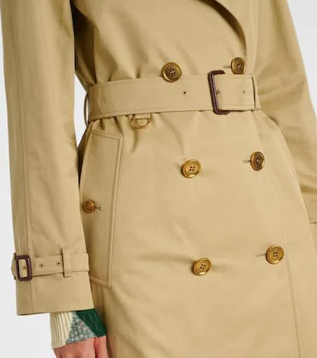 商品Burberry|Waterloo棉质华达呢风衣,价格¥26418,第5张图片详细描述
