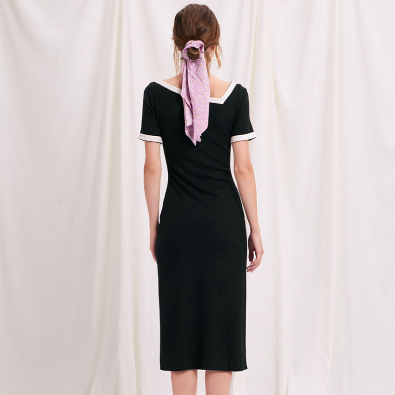 Hepburn连衣裙 - 黑色 | Hepburn Dress - Black 商品第5张图片规格展示