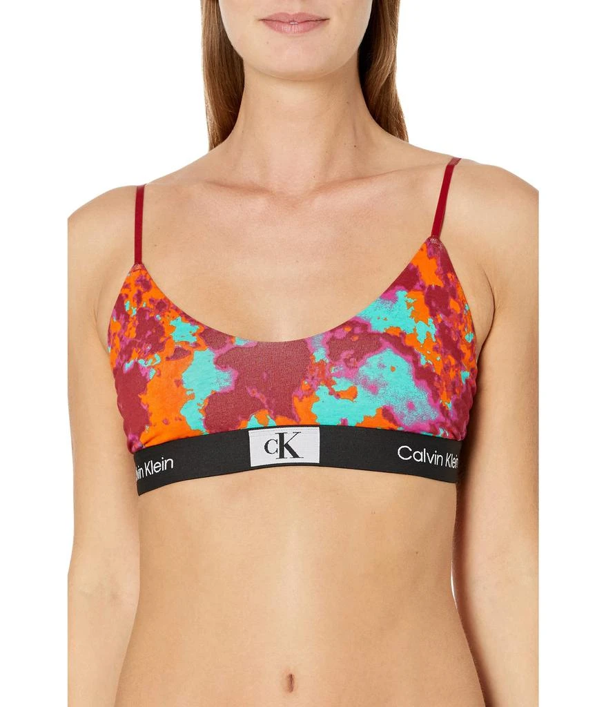 商品Calvin Klein|1996 Cotton Unlined Bralette,价格¥133-¥161,第1张图片