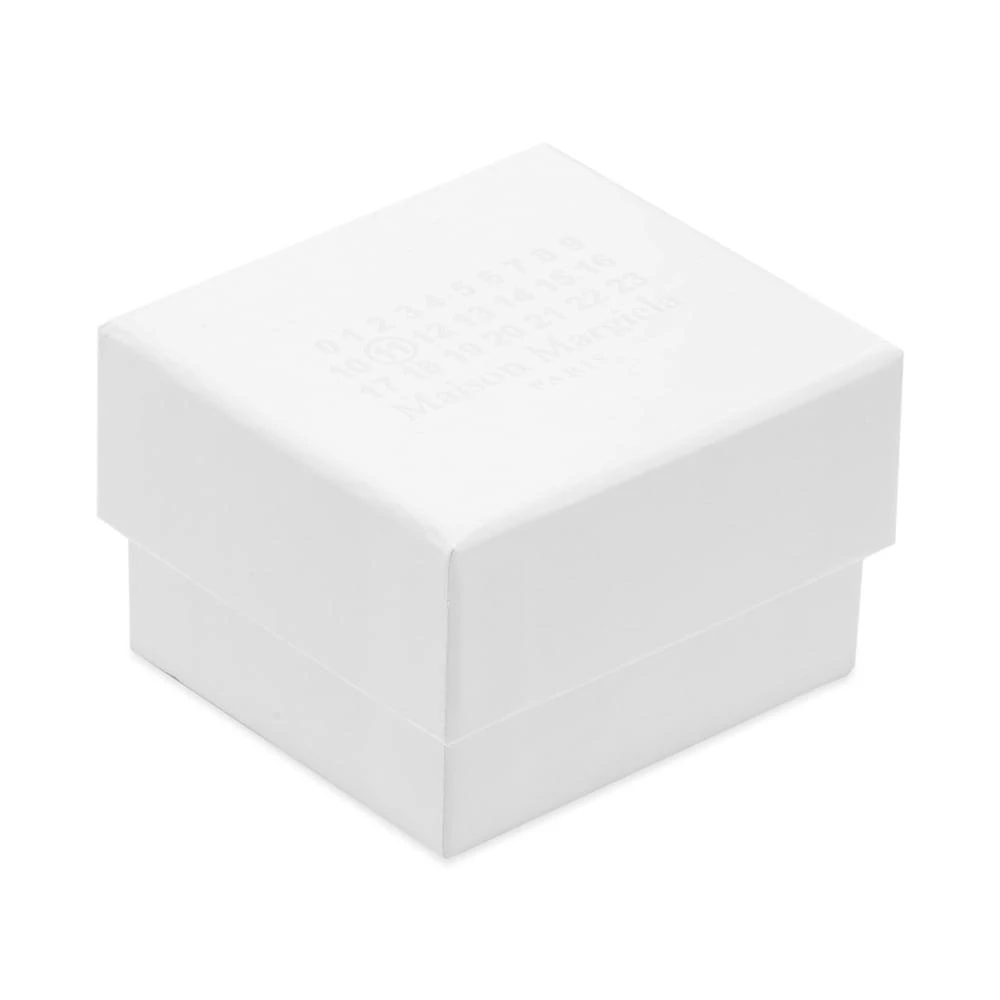 商品MAISON MARGIELA|Maison Margiela Chunky Branded Ring,价格¥1861,第3张图片详细描述