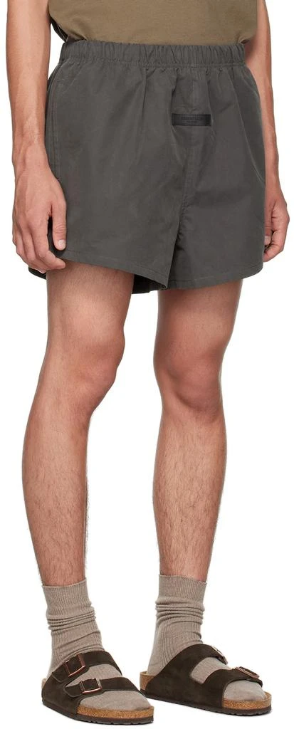 商品Essentials|Gray Cotton Shorts,价格¥506,第2张图片详细描述