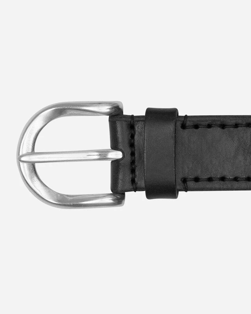商品Our Legacy|Star Fall Bridle Leather Belt Black,价格¥1399,第5张图片详细描述