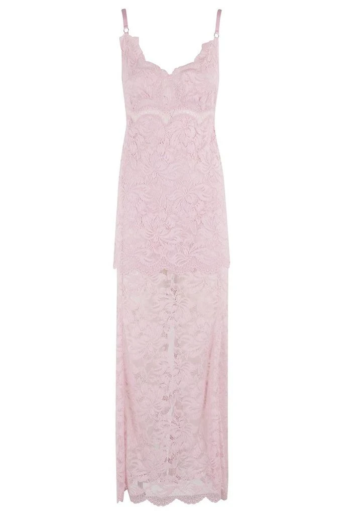 商品Rabanne|Stretch Lace V-Neck Robe With Adjustable Straps,价格¥6519,第2张图片详细描述