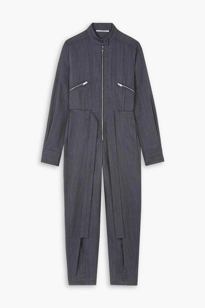 商品Stella McCartney|Brielle belted wool-blend jumpsuit,价格¥1916,第1张图片