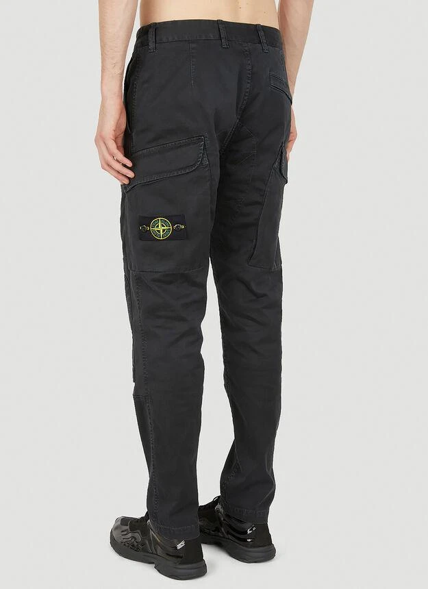 商品Stone Island|Utility Cargo Pants in Black,价格¥3751,第4张图片详细描述