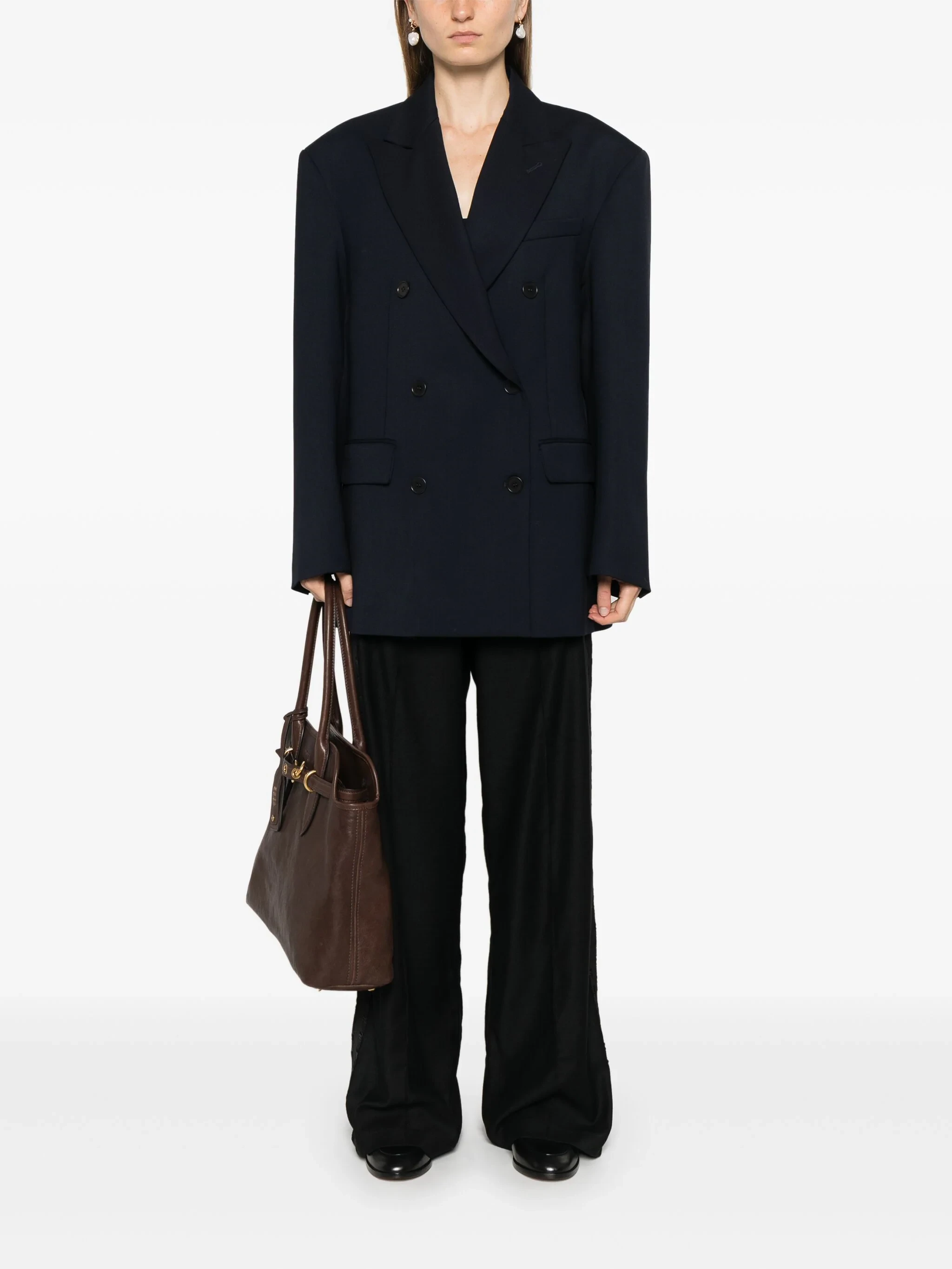 商品【商品预售7天】 P.A.R.O.S.H.|P.A.R.O.S.H. 女士夹克 D420325LILIUXY24012 蓝色,价格¥3603,第3张图片详细描述