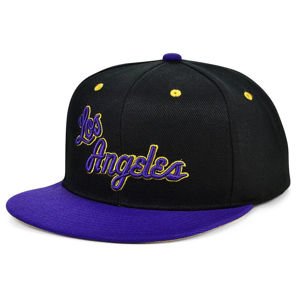 商品Mitchell and Ness|Men's Los Angeles Lakers Hardwood Classic Reload Snapback Cap,价格¥235,第1张图片