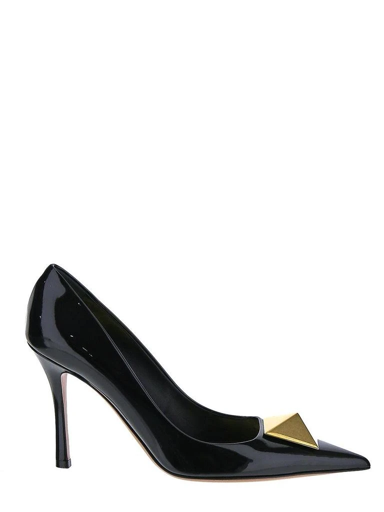 商品Valentino|Black Stud High Heel,价格¥5145,第1张图片