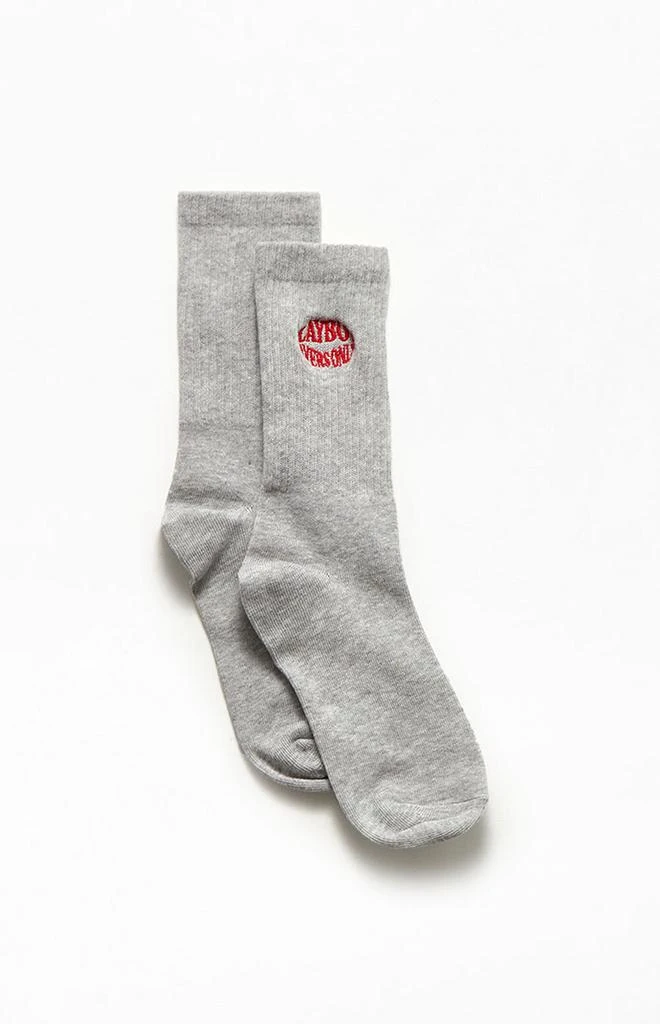 商品Playboy|By PacSun Lips Crew Socks,价格¥58,第4张图片详细描述