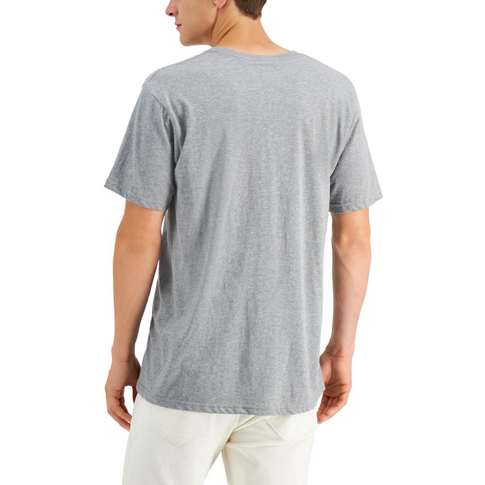 Men's V-Neck T-Shirt, Created for Macy's商品第2张图片规格展示