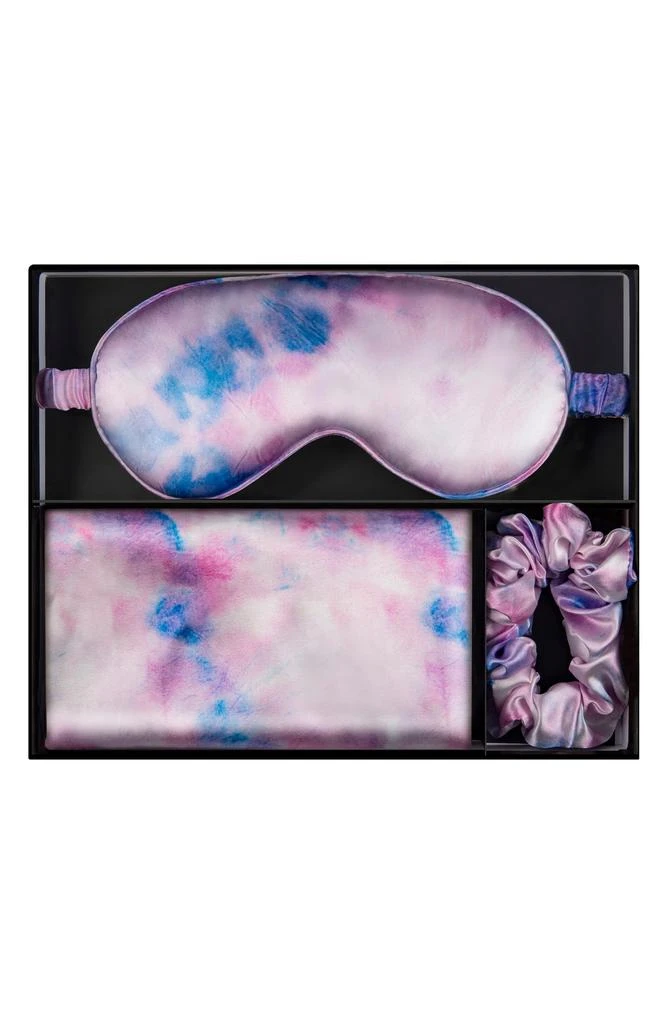 商品Market Fresh Beauty|Silk Sleep Mask, Pillowcase & Scrunchie Set,价格¥74,第3张图片详细描述