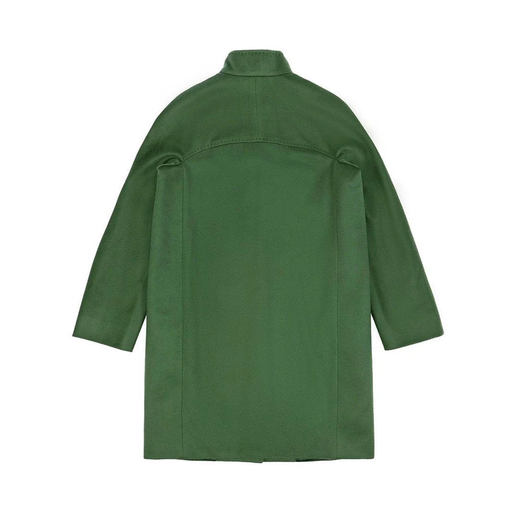 MAX MARA 女士绿色羊毛风衣 60862249-600-006 商品