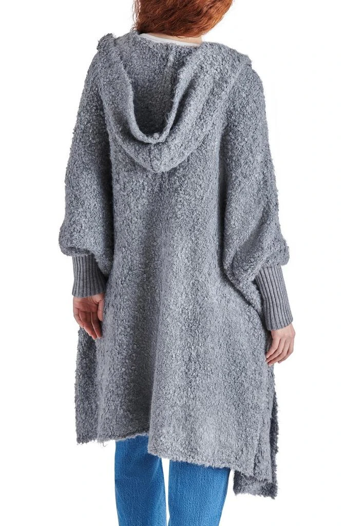 商品Steve Madden|Delsey Hooded Fuzzy Knit Sweater Coat,价格¥265,第2张图片详细描述