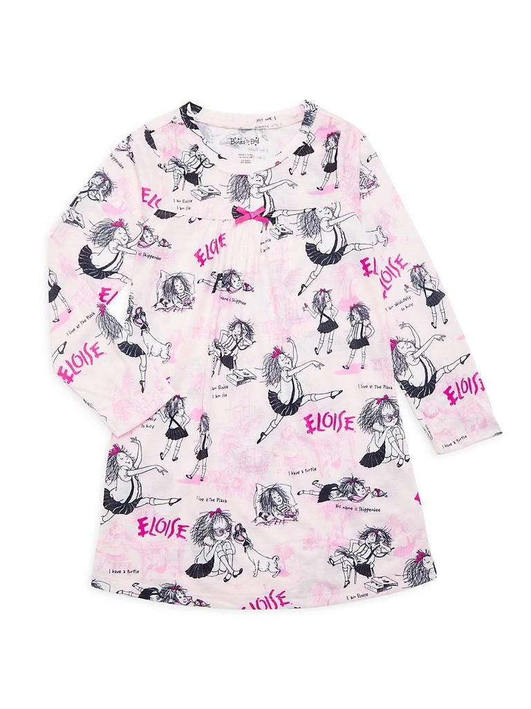 商品Books To Bed|Little Girl's &amp; Girl's "Eloise" Book &amp; Nightgown,价格¥208,第2张图片详细描述