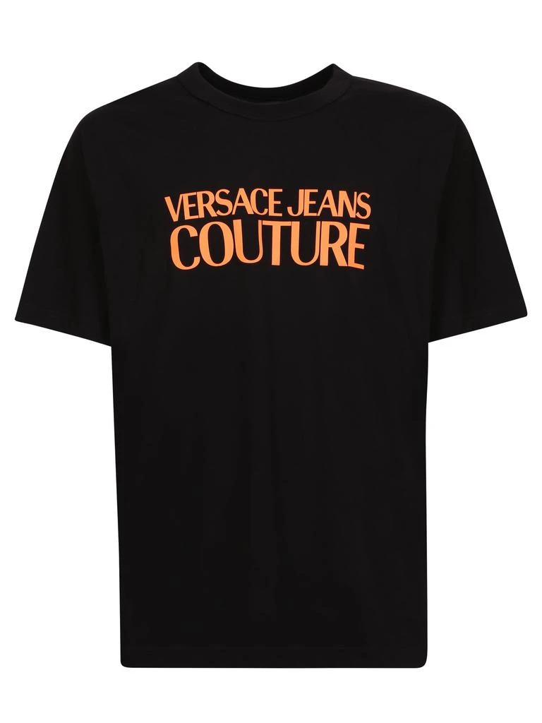 商品Versace|VERSACE JEANS CLASSIC VERSACE JEANS COUTURE LOGO PRINT T-SHIRT,价格¥805,第1张图片