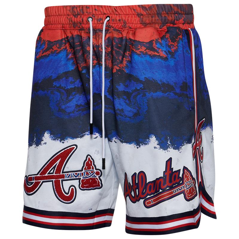 Pro Standard Braves MLB RWB  Shorts - Men's商品第1张图片规格展示