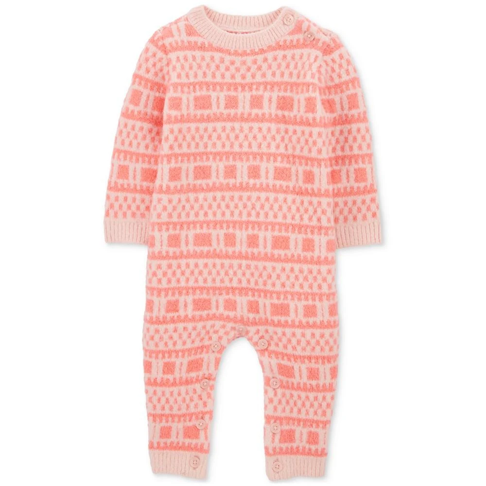 商品Carter's|Baby Girls Sweater-Knit Jumpsuit,价格¥148,第1张图片