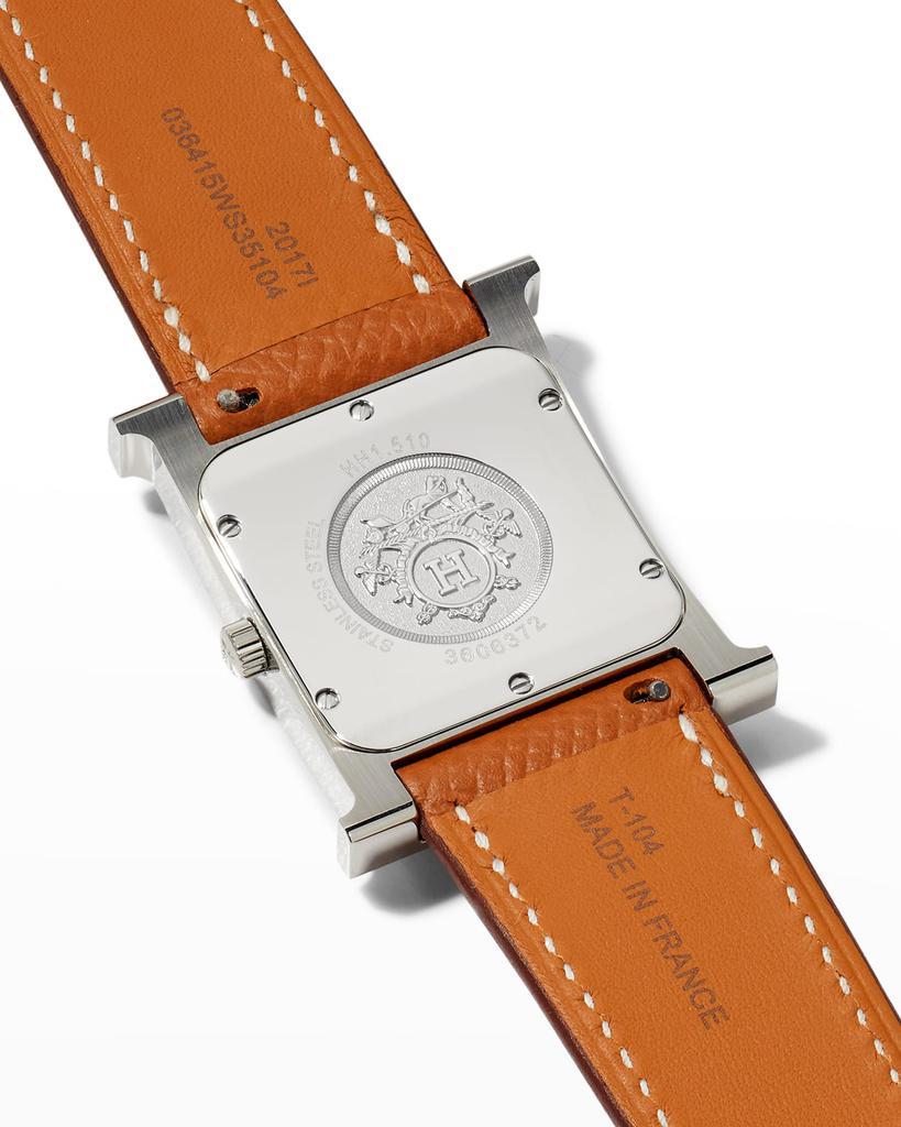 商品Hermes|Heure H小牛皮腕表, 26x26mm,价格¥23440,第6张图片详细描述