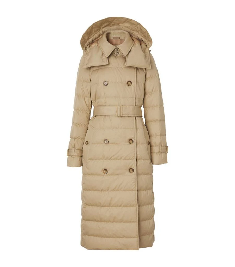 商品Burberry|Down-Filled Cotton Gabardine Puffer Coat,价格¥25477,第1张图片