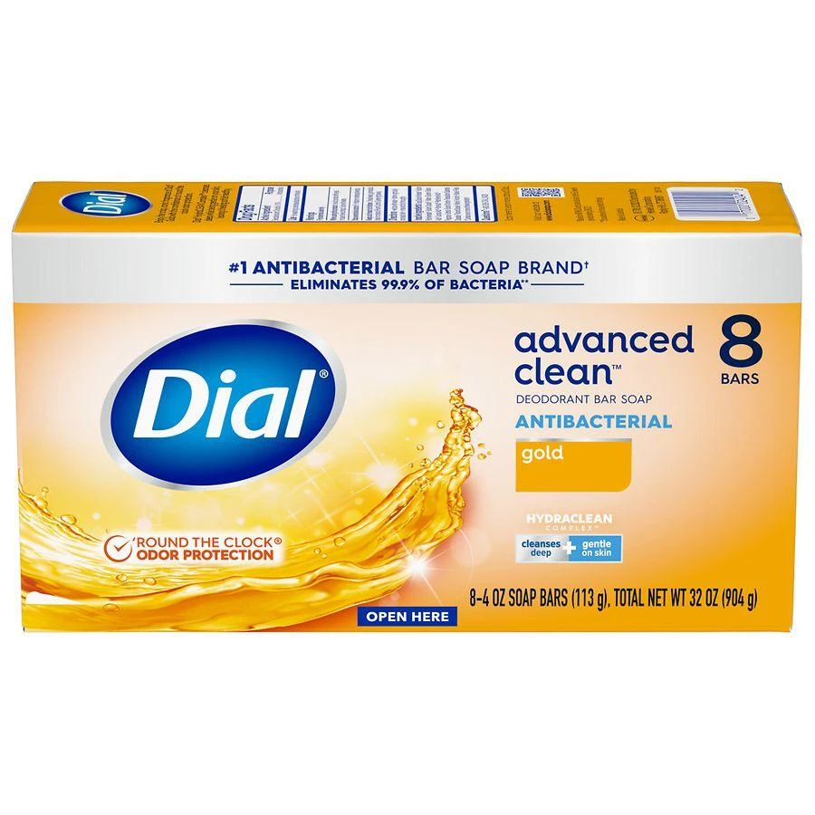商品Dial|Antibacterial Bar Soap Gold,价格¥75,第3张图片详细描述