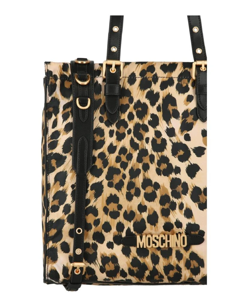 商品Moschino|Leopard Print Tote Bag,价格¥4547,第3张图片详细描述