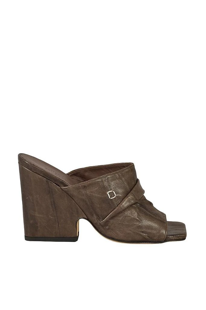 商品Collection Privee|Collection Privee Designer Shoes Women's Dark Brown Sandals,价格¥1656,第2张图片详细描述