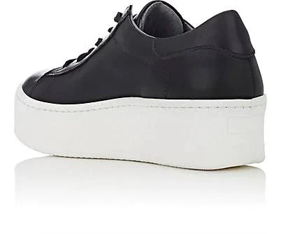 商品Barneys New York|Women's Leather Platform Sneakers,价格¥500,第3张图片详细描述