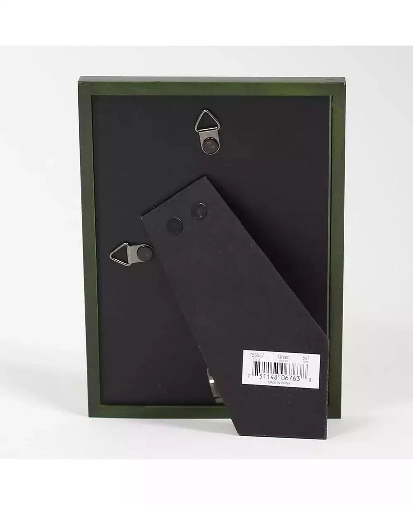 商品Lawrence Frames|Green Wood Picture Frame - Gallery Collection - 5" x 7",价格¥108,第3张图片详细描述