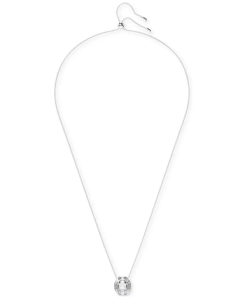 商品Swarovski|Mesmera Silver-Tone Crystal Pendant Slider Necklace, 29-1/2",价格¥1750,第2张图片详细描述