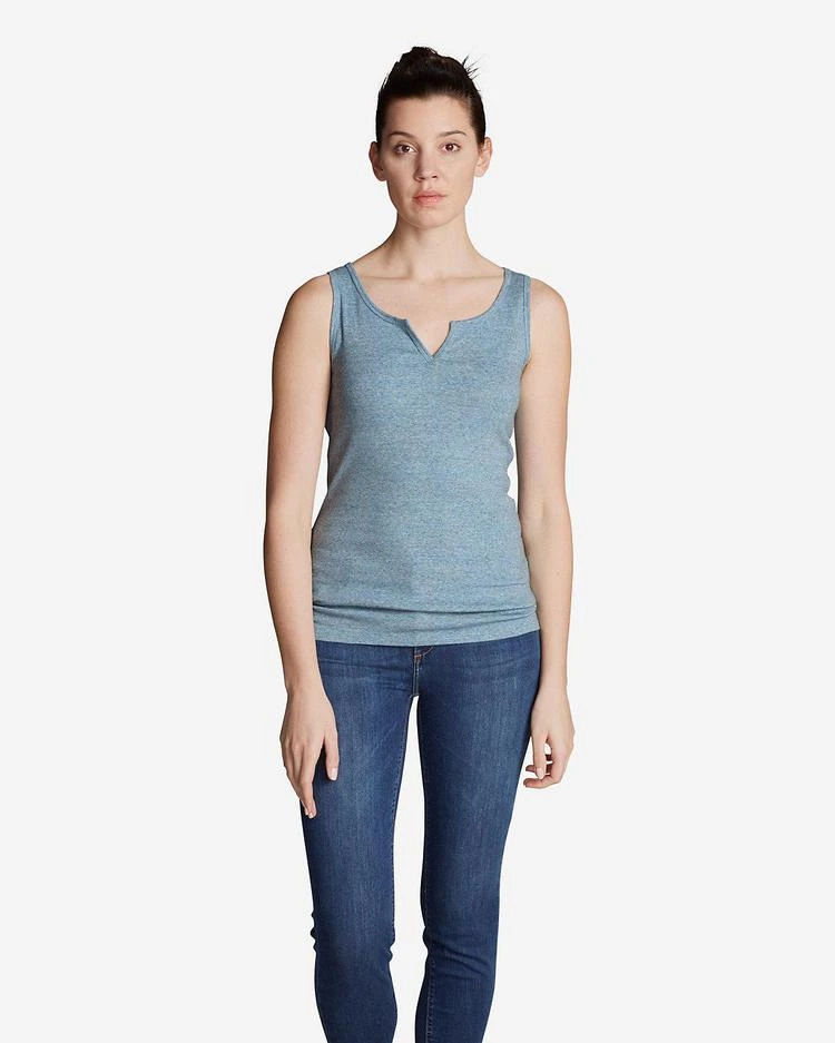 商品Eddie Bauer|Women's Favorite Notched-Neck Tank Top,价格¥127-¥209,第4张图片详细描述