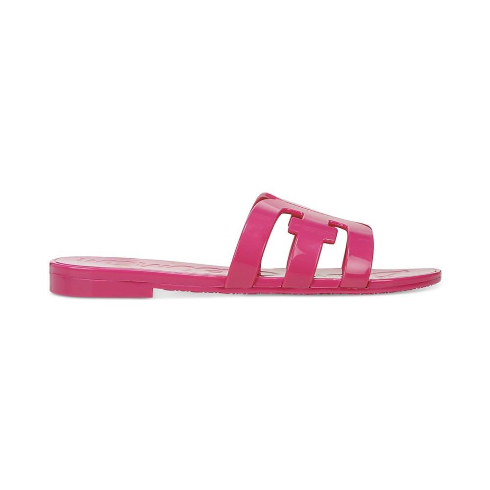 商品Sam Edelman|Women's Bay Logo Emblem Jelly Slide Sandals,价格¥430,第4张图片详细描述