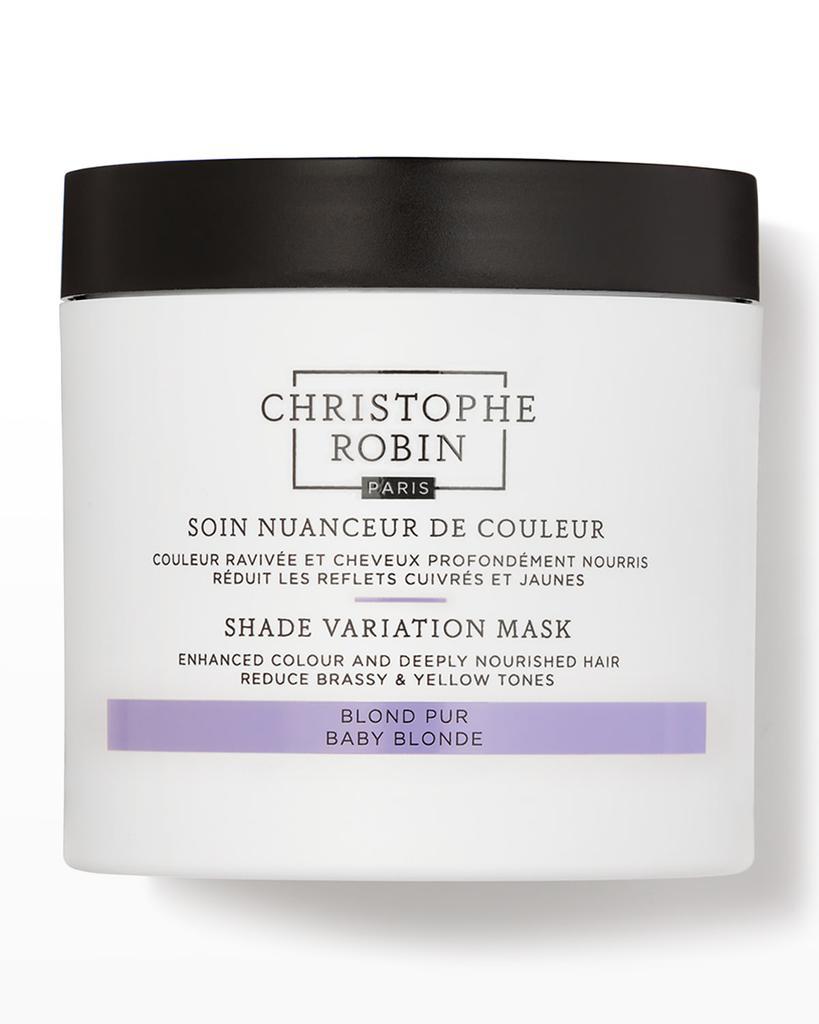 商品Christophe Robin|Shade Variation Care Nutritive Mask with Temporary Coloring – Baby Blond, 8.4 oz./ 250 mL,价格¥380,第1张图片