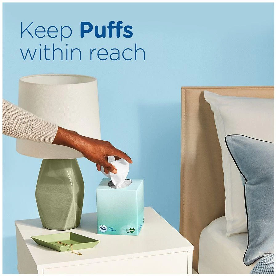 商品Puffs|Plus Lotion Facial Tissues Vicks, 48 Tissues Per Box,价格¥19,第2张图片详细描述