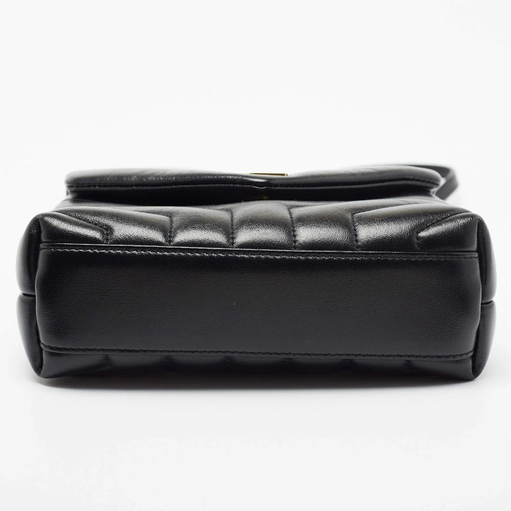 Saint Laurent Black Matelassé Leather Toy Loulou Crossbody Bag 商品